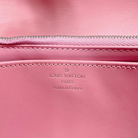 LOUIS VUITTON  Women Vernis Portefeuil Twist Long Wallet Pink Authentic - Picture 15 of 16